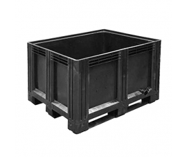 Recycled Black Plastic Pallet Box