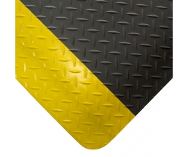 Black And Yellow Mat Swatch