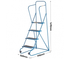 Tilt and Pull Steps Dimensions