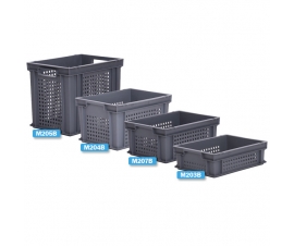 Vented Stacking Euro Containers Range