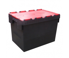 Closed Lid Attached Lid Container