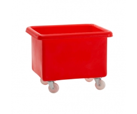 Red Example Container Truck