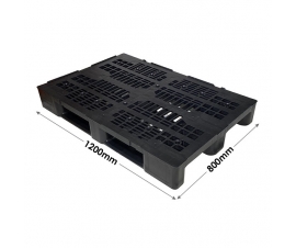 Medium Duty Plastic Pallet With 3 Runners Dimensions