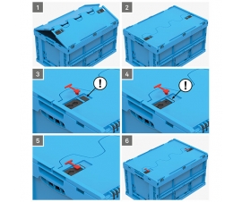 Diagram of Security Seals in Use