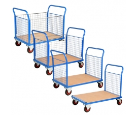'500 Series' Platform Truck With Mesh Panels Group Example