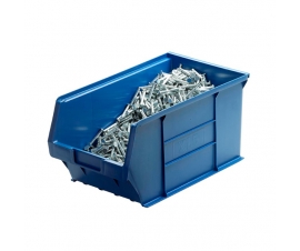 XL5 Picking Bin in Blue With Contents