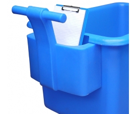 Blue Handle with Contents