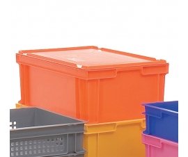 Drop-On Plastic Euro Container Lid