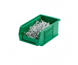 XL2 Picking Bin in Green With Contents
