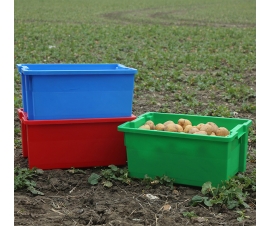 Large Stackable And Nestable Food Grade Plastic Containers