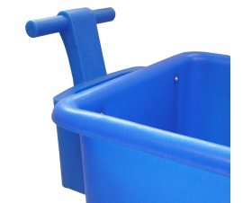 Handle on Blue Truck