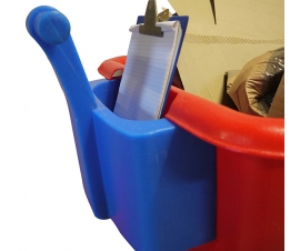 Blue Handle with Contents