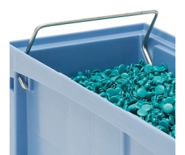 Safety Rod Prevents Bin From Being Pulled Out Too Far