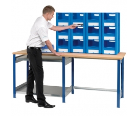 12 Small Euro Container Pick Walls with Open Fronts