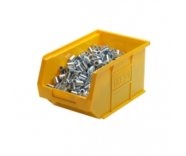 XL3 Picking Bin in Yellow With Contents