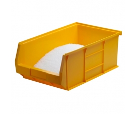 XL7 Picking Bin in Yellow With Contents