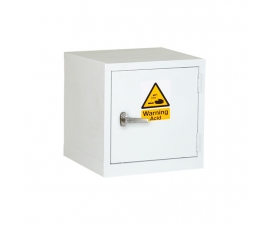 White Acid Storage Cabinet Example
