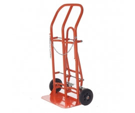 Double Cylinder Folding Trolley Folded