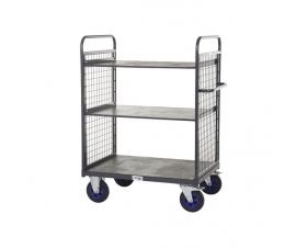 Distribution Trolley With 2 Sides And Shelves