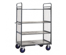Distribution Trolley With 2 Sides And Shelves