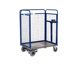 Powered Distribution Trolley 3 Sides in Blue