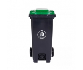120 Litre Wheeled Bin Front View