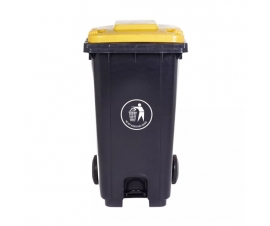 240 Litre Wheeled Bin Front View