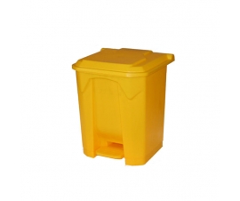 30 Litre Pedal Bin In Yellow