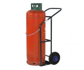 Cylinder Trolleys With Solid Rubber Wheels With Cylinder