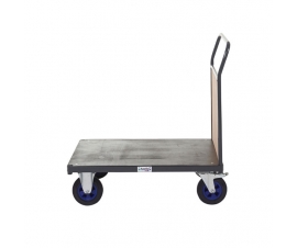 Single End Platform Truck Side View