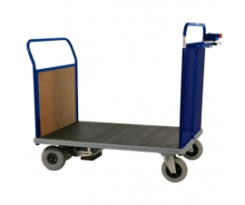 Powered Platform Truck With Timber End