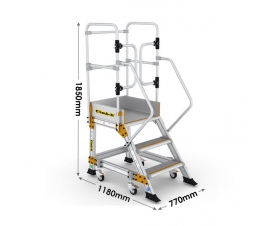 Climb-It Weight Reactive Safety Steps 3 Tread