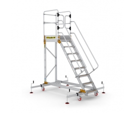 Extra Large Platform Safety Steps 8 Treads