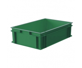 Green Plastic Stacking Containers - M208A