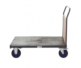 Single End Platform Truck Side View