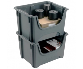 Plastic Space Bins Stacking 50 Litre