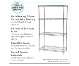 Chrome Wire Shelving Information