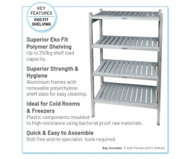 Eko Fit Shelving Key Features