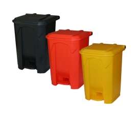 50 Litre Pedal Bin In 3 Colours