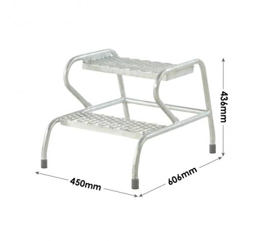 2 Step Unit Dimensions