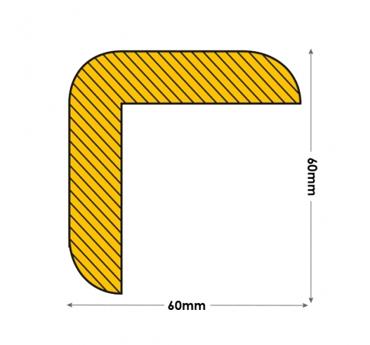 Edge Protection Foam Right Angle 60 x 60mm