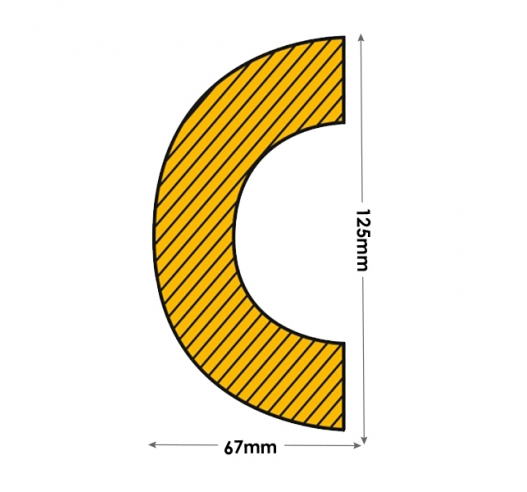 Pipe Protection 85mm Inside Diameter