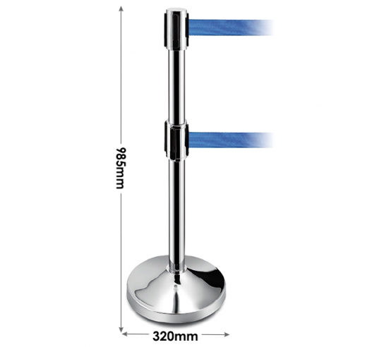 Double Belt Post Dimensions
