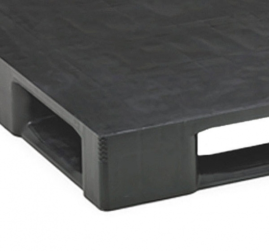Medium Duty Closed Deck Plastic Pallet Detail