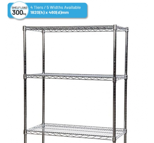 Eclipse Stainless Steel Shelving