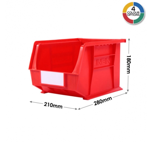 Size 6 Linbin in Red Dimensions