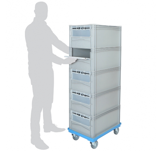 WDTR64/27-5DE Order Picking Trolley