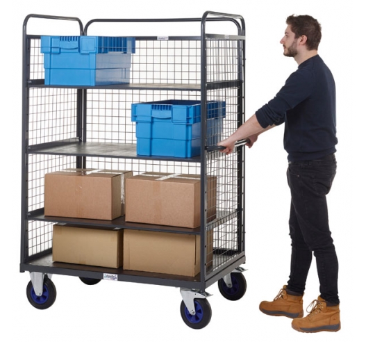 Distribution Trolley In Use Example