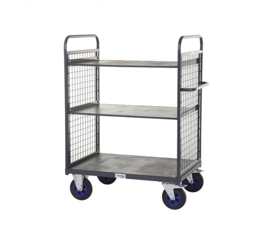 Distribution Trolley With 2 Sides And Shelves