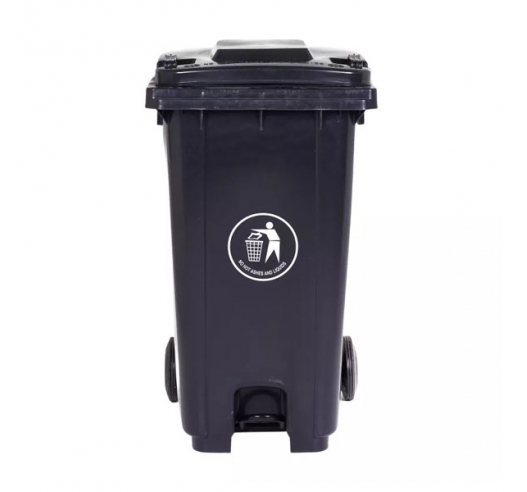 240 Litre Wheeled Bin Front View